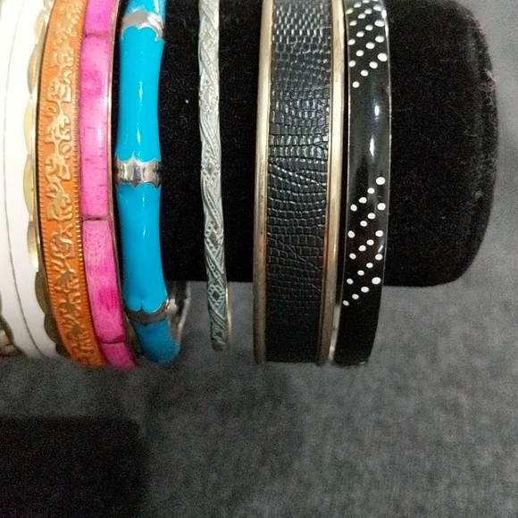 Lot of 10 Bangle Bracelet - Picture 2 of 3